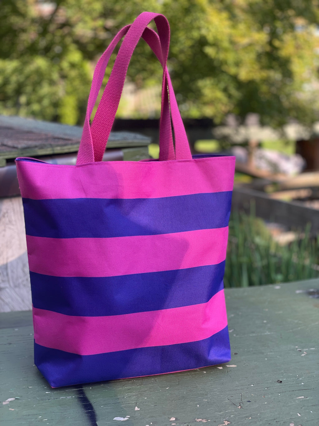 Chic City Shopper in Pink & Purple