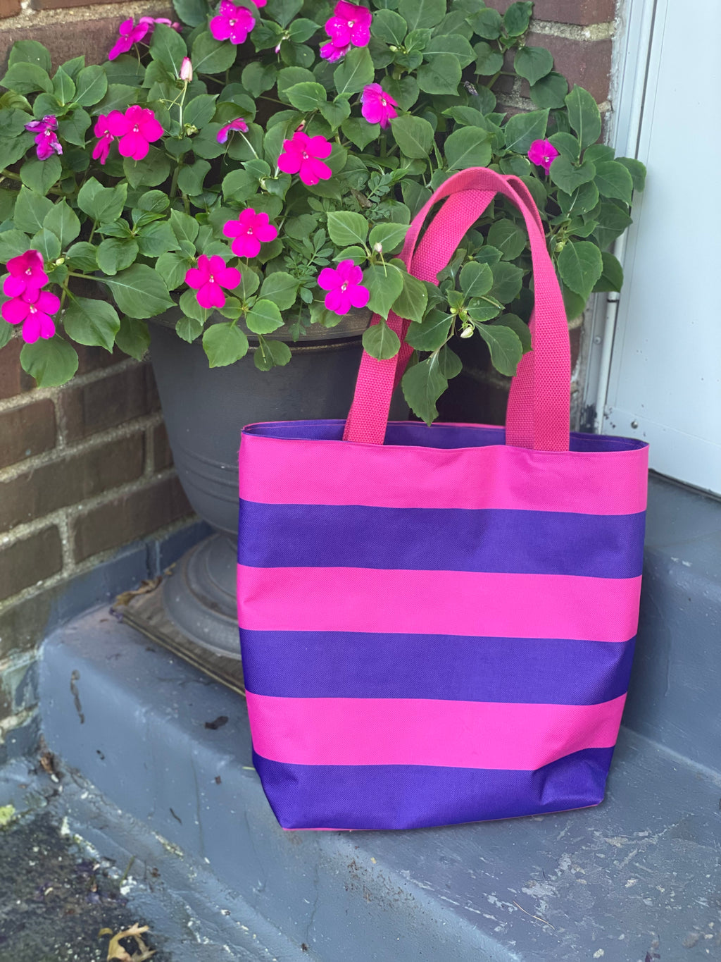 Chic City Shopper in Pink & Purple