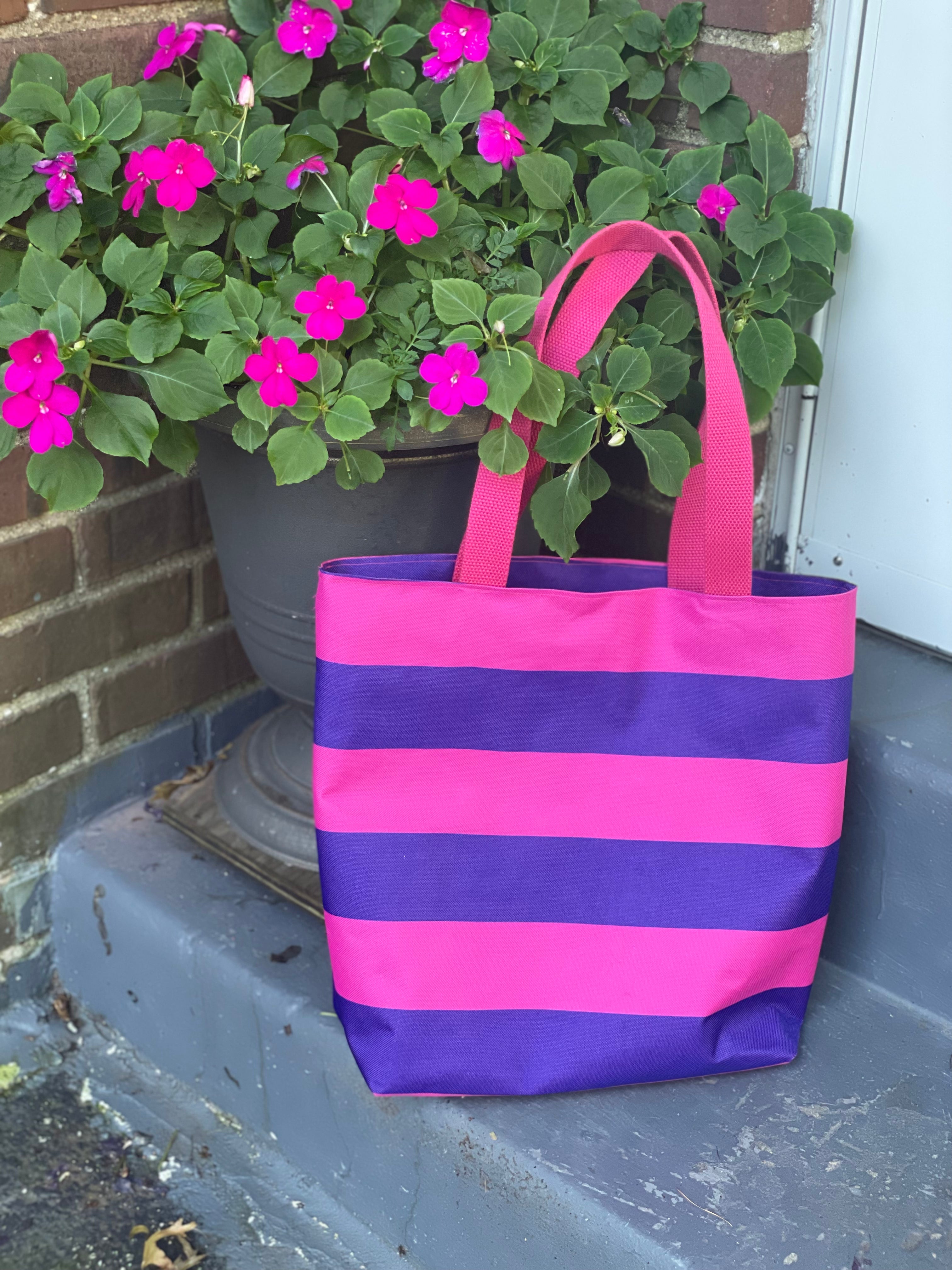 Chic City Shopper in Pink & Purple