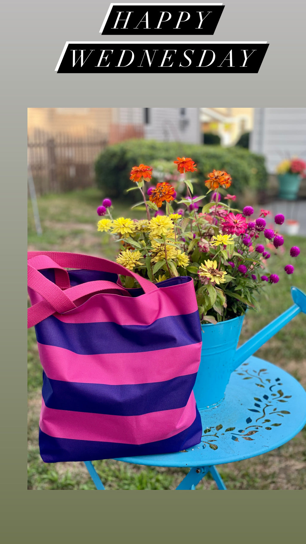 Chic City Shopper in Pink & Purple