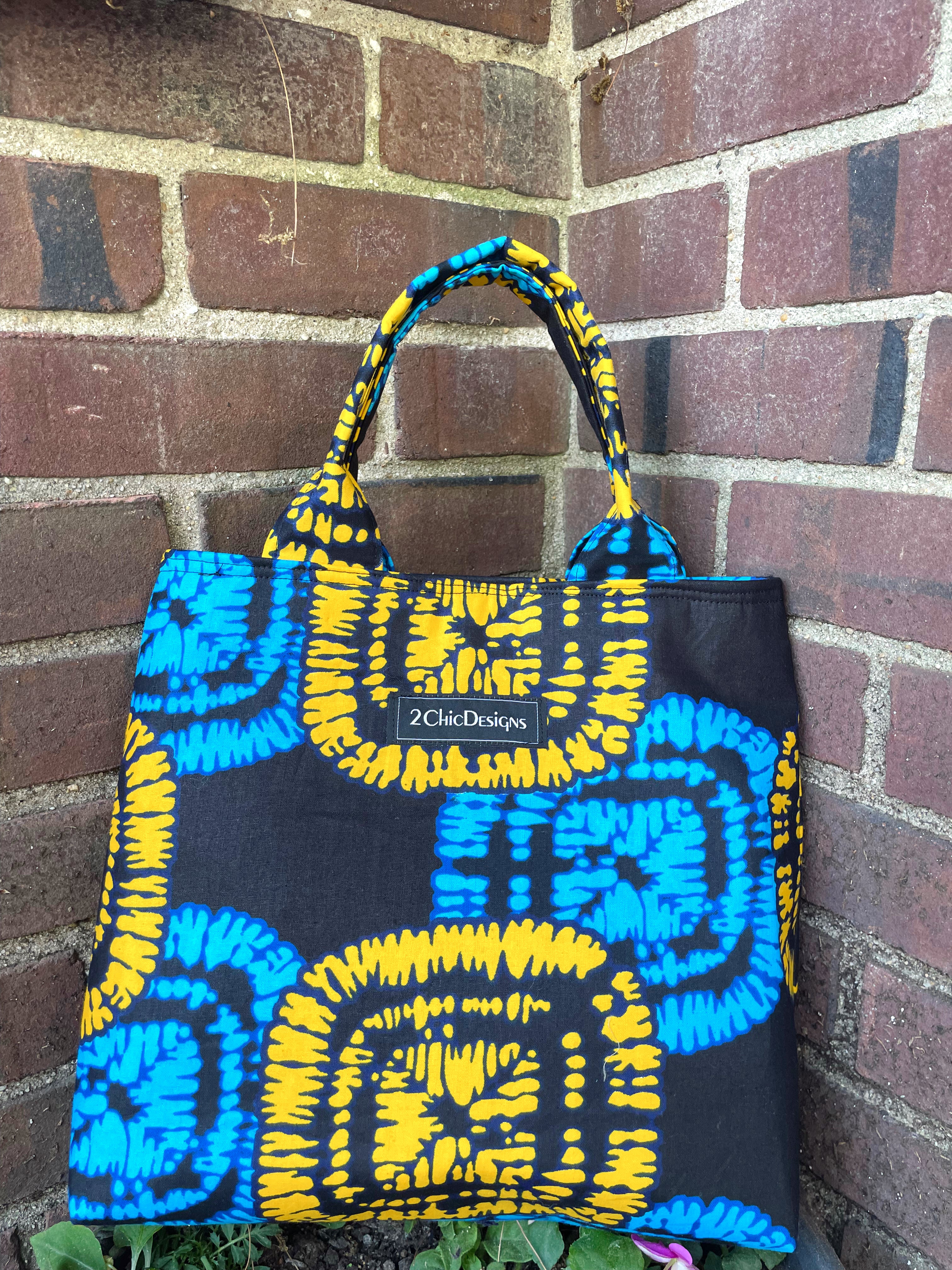Ankara Tote Bag 2chicdesigns Ankara Tote Bag 2chicdesigns