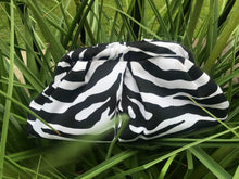 Zebra Print Cloud Clutch Bag