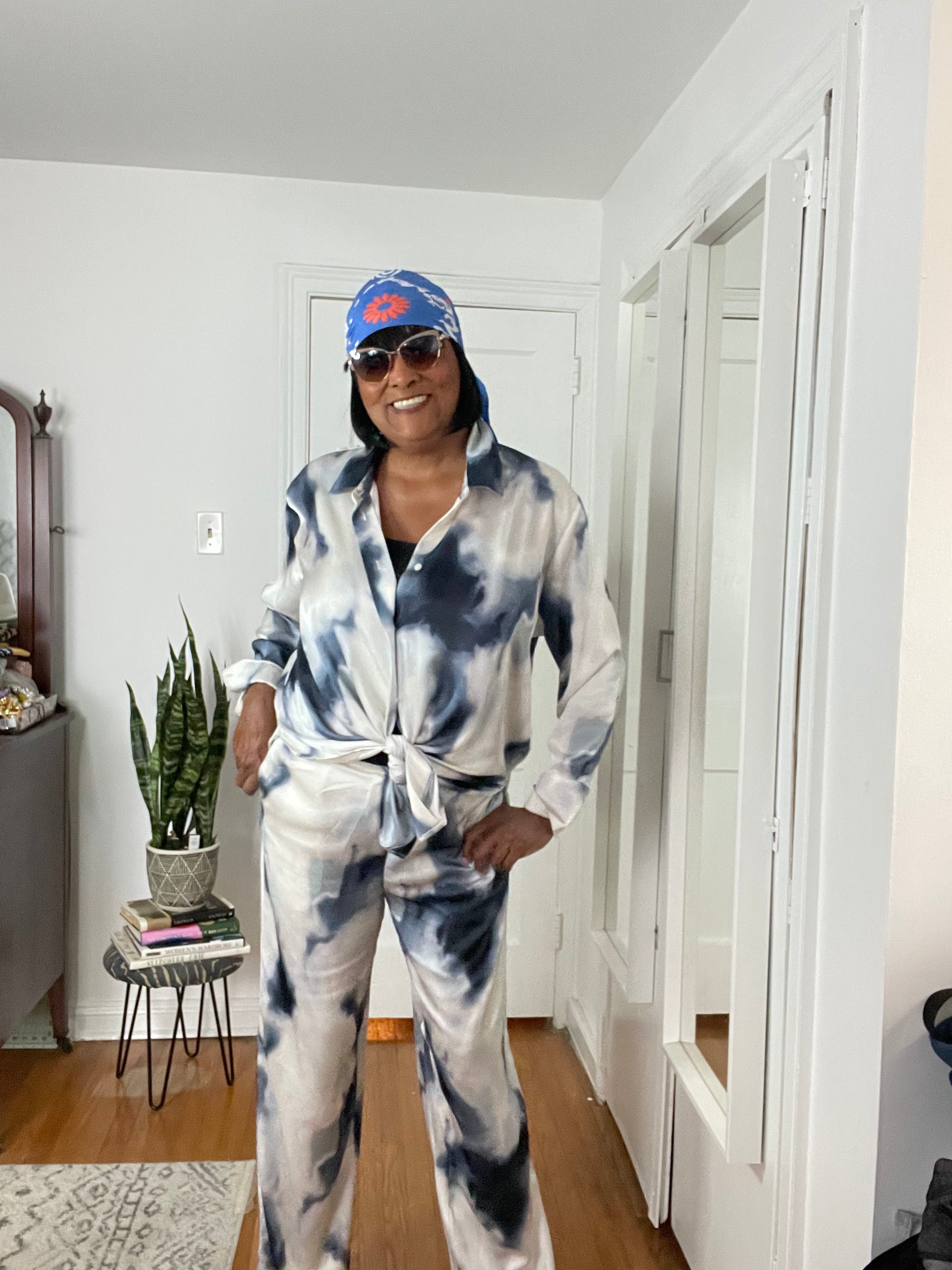 African Print Tote Bag