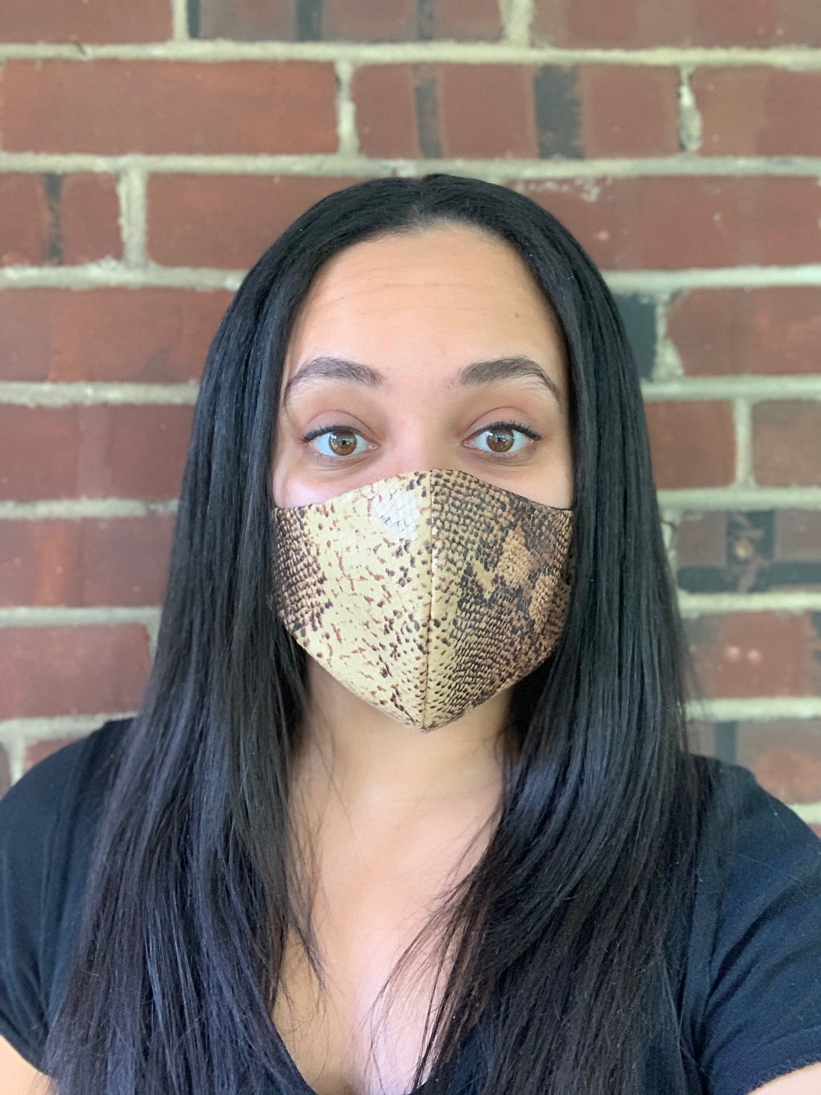 Snakeskin Face Mask