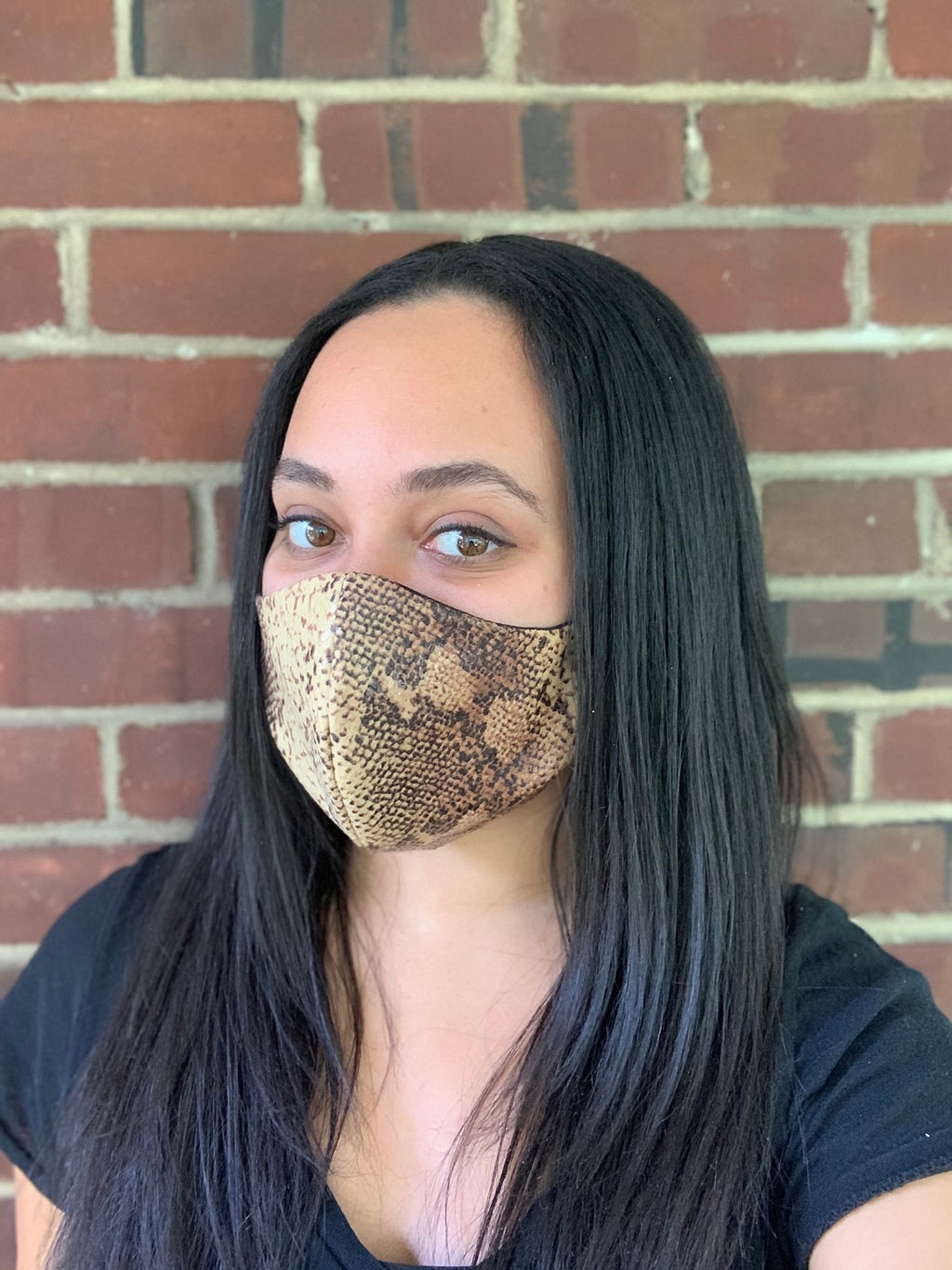 Snakeskin Face Mask