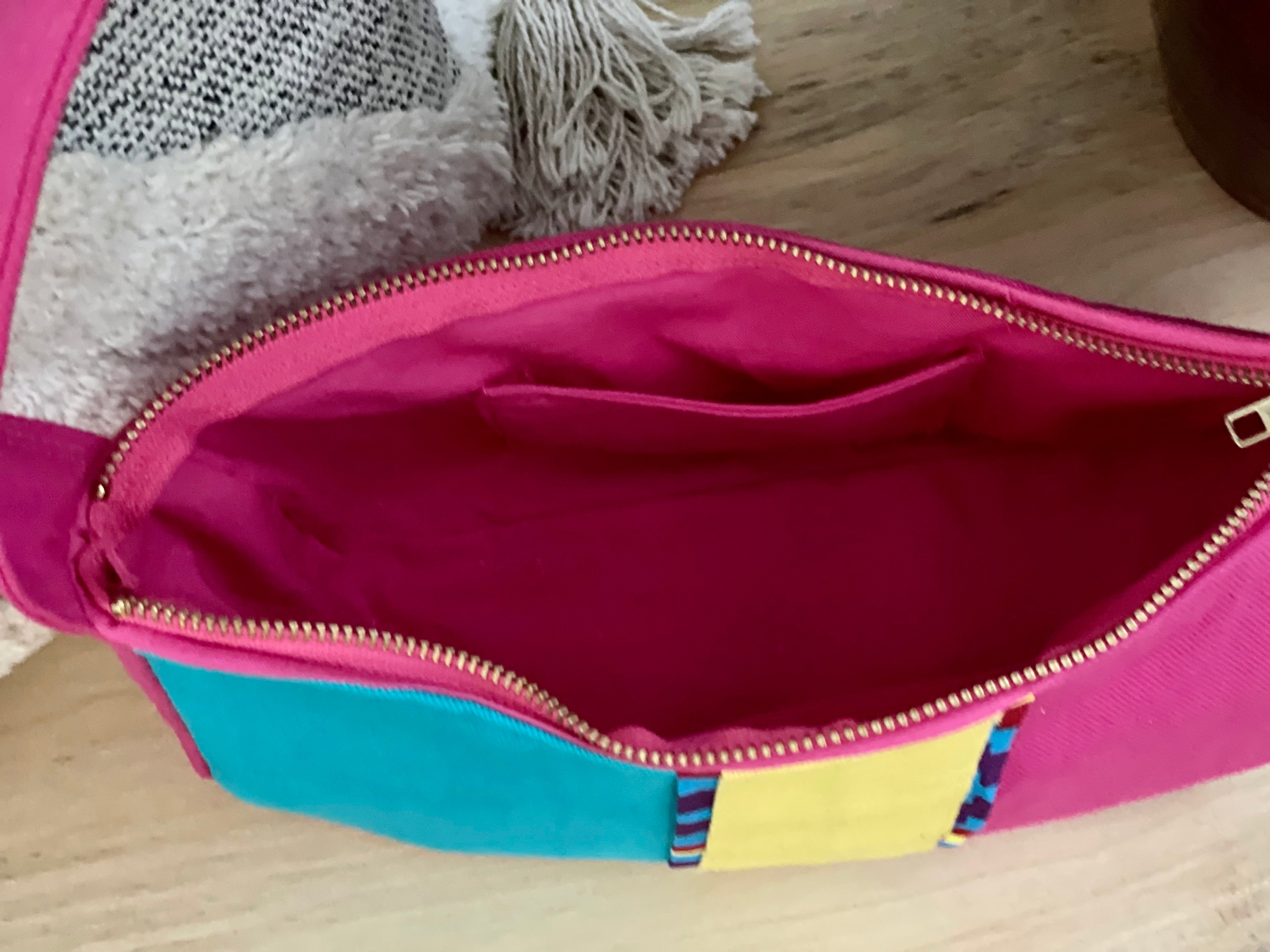 Color Block Baguette Ourse